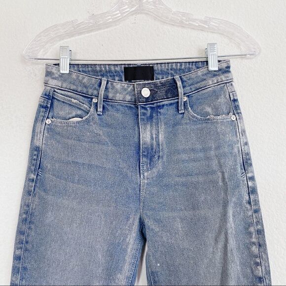 RtA Madrid Skinny Jeans in Silver Sun Blue - Picture 7 of 12